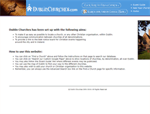 Tablet Screenshot of dublinchurches.com